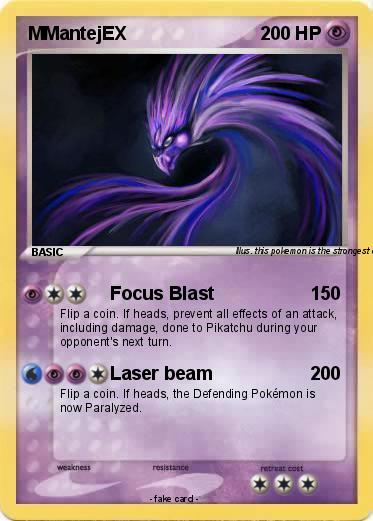 Pokemon MMantejEX