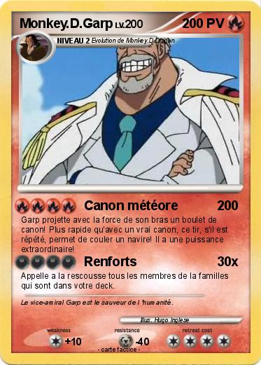 Pokemon Monkey.D.Garp