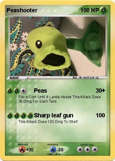 Pokemon Peashooter