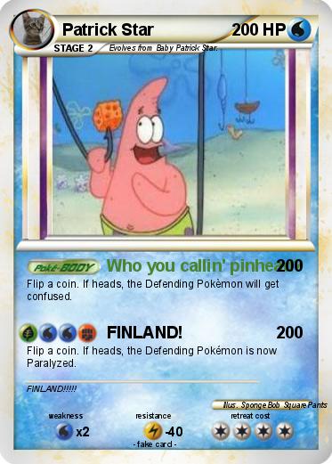 Pokemon Patrick Star