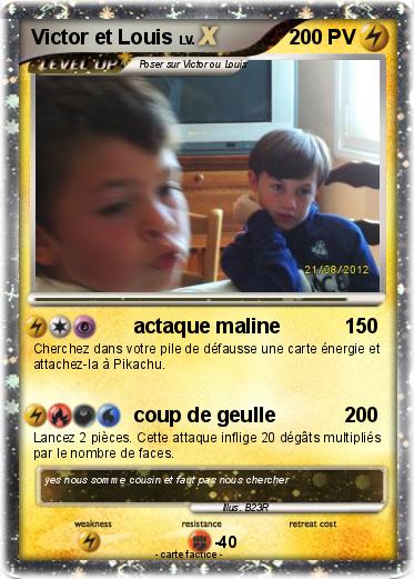 Pokemon Victor et Louis