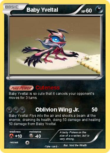 Pokemon Baby Yveltal