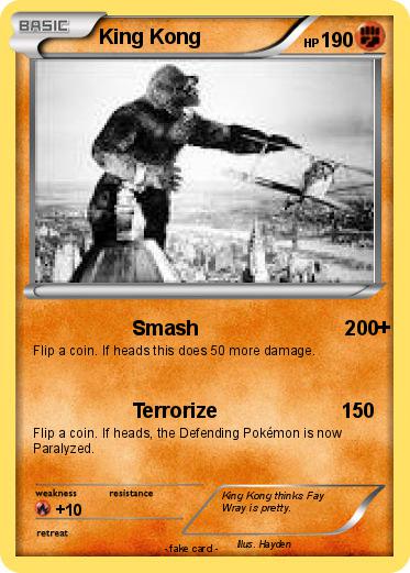 Pokemon King Kong