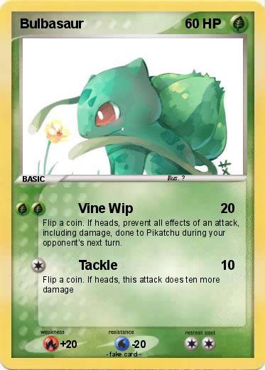 Pokemon Bulbasaur