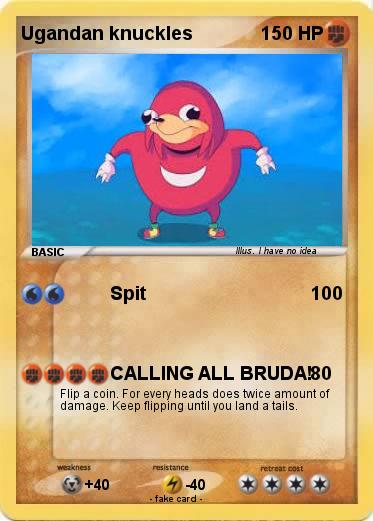 Pokemon Ugandan knuckles