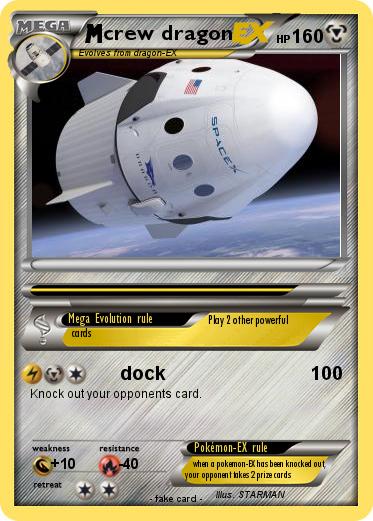 Pokemon crew dragon