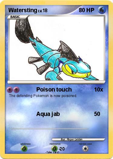 Pokemon Watersting