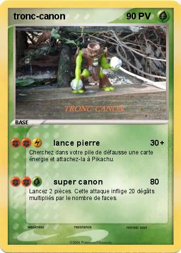Pokemon tronc-canon