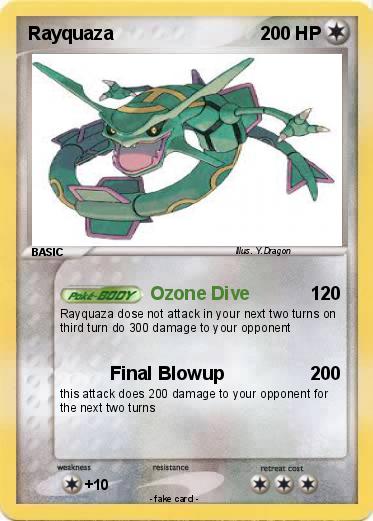 Pokemon Rayquaza