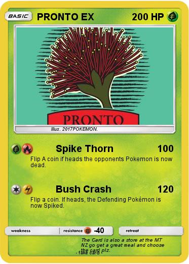 Pokemon PRONTO EX