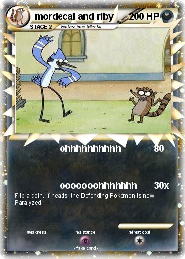 Pokemon mordecai and riby