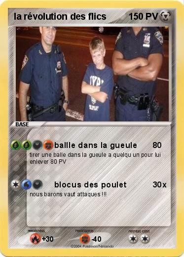 Pokemon la révolution des flics