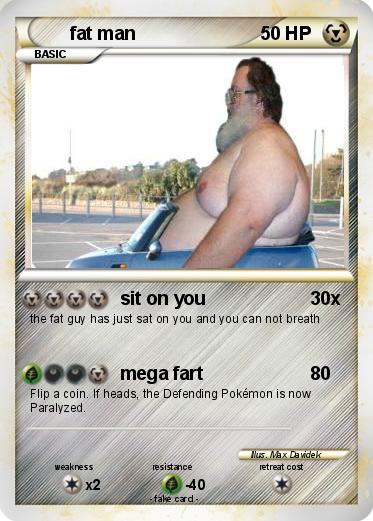 Pokemon fat man