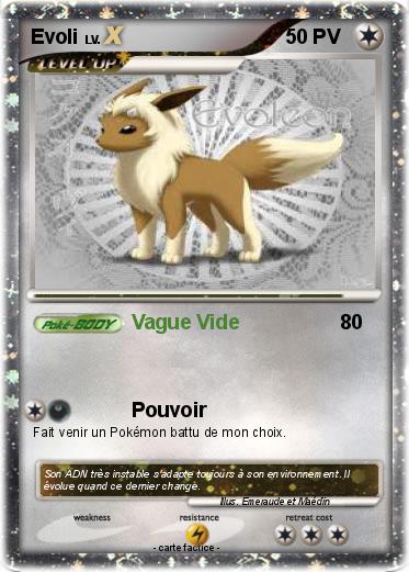 Pokemon Evoli