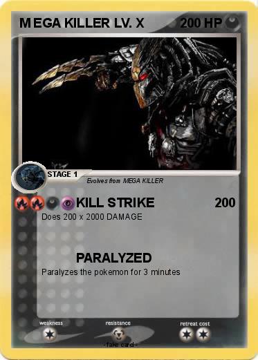 Pokemon M EGA KILLER LV. X