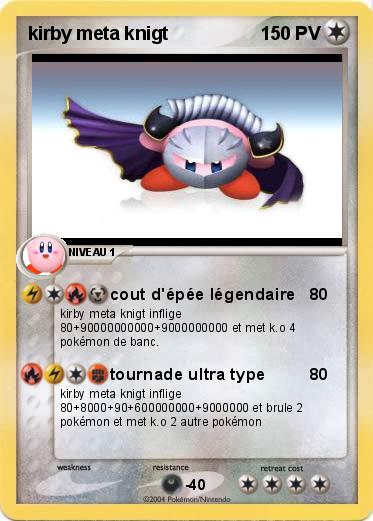 Pokemon kirby meta knigt                                                                   