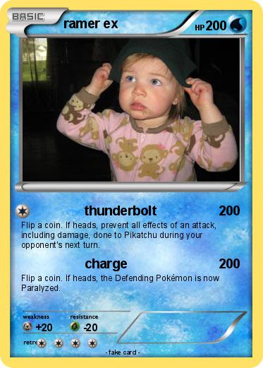 Pokemon ramer ex