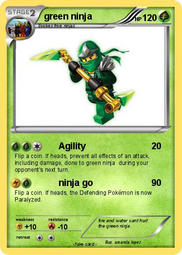 Pokemon green ninja