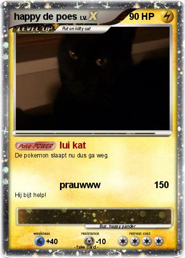 Pokemon happy de poes