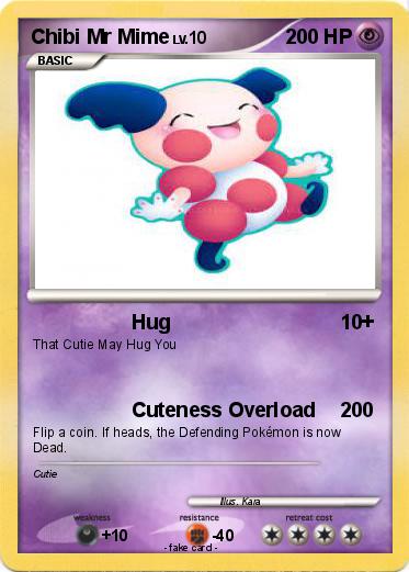 Pokemon Chibi Mr Mime