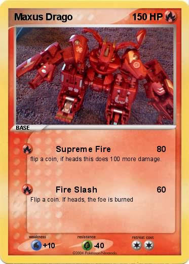 Pokemon Maxus Drago