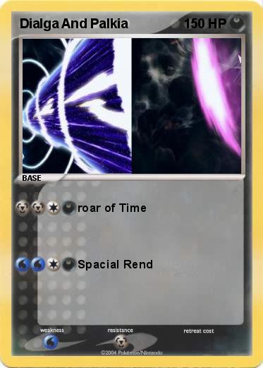 Pokemon Dialga And Palkia 