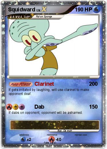 Pokemon Squidward