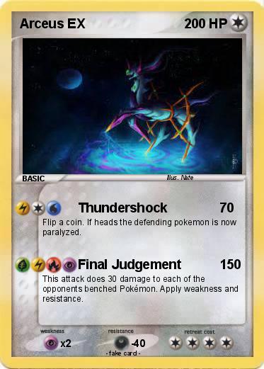 Pokemon Arceus EX