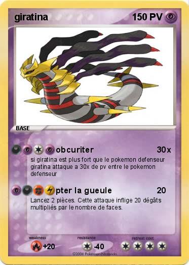 Pokemon giratina