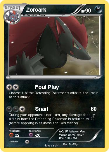 Pokemon Zoroark