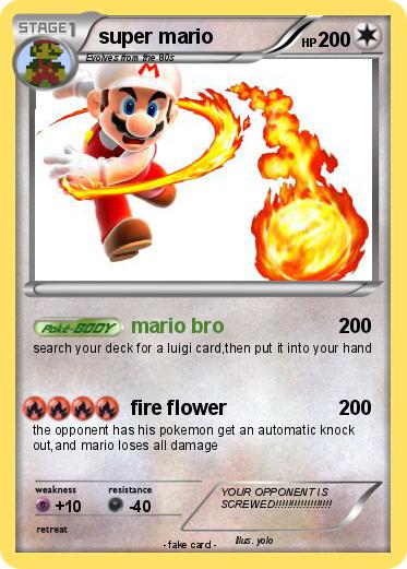 Pokemon super mario