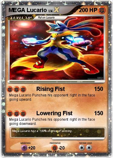 Pokemon MEGA Lucario