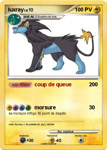 Pokemon luxray