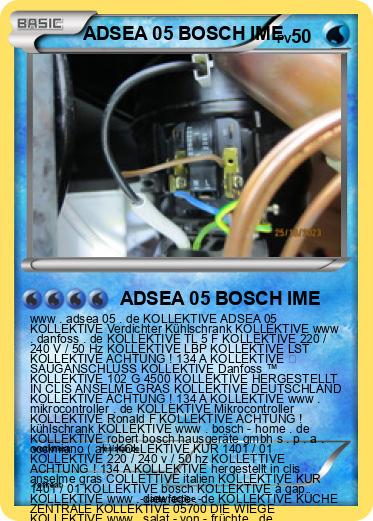 Pokemon ADSEA 05 BOSCH IME