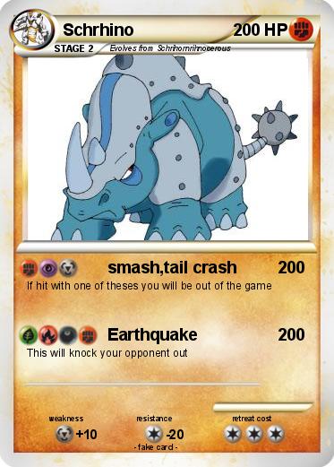 Pokemon Schrhino