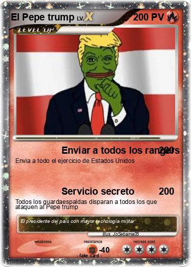 Pokemon El Pepe trump