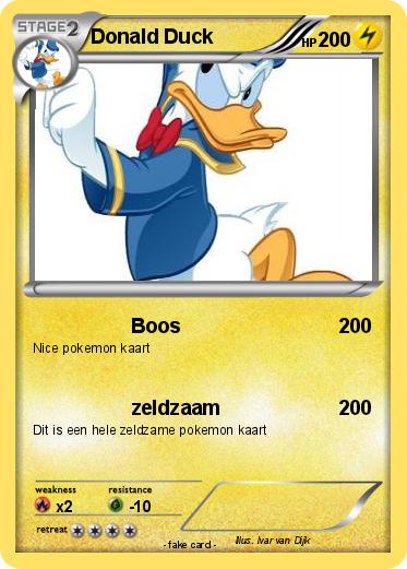 Pokemon Donald Duck