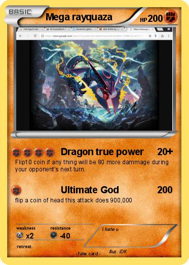 Pokemon Mega rayquaza