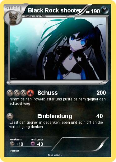 Pokemon Black Rock shooter