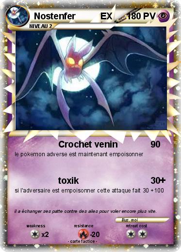 Pokemon Nostenfer          EX