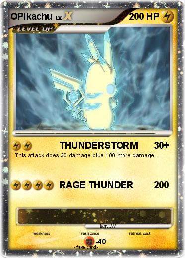 Pokemon OPikachu