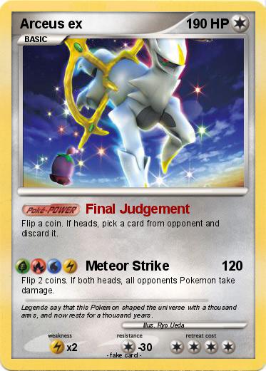 Pokemon Arceus ex