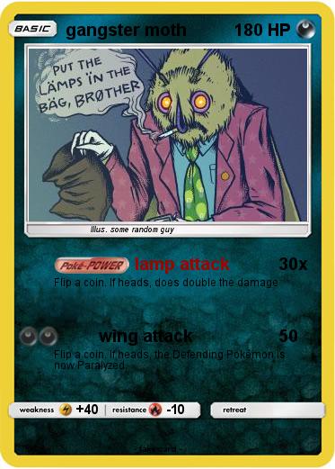 Pokemon gangster moth