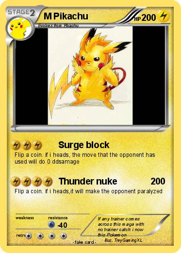 Pokemon M Pikachu