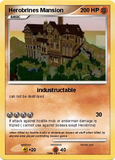 Pokemon Herobrines Mansion