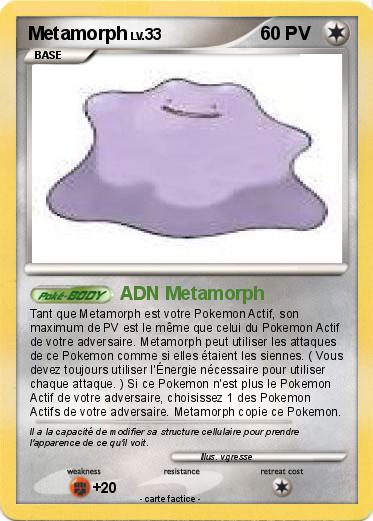 Pokemon Metamorph