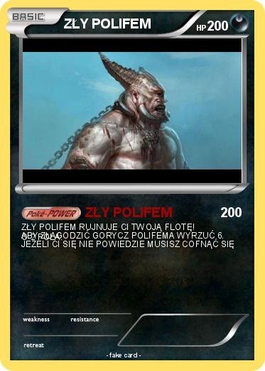 Pokemon ZŁY POLIFEM
