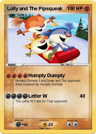 Pokemon Lolly and The Pipsqueak