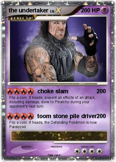 Pokemon the undertaker