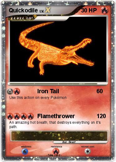 Pokemon Quickodile